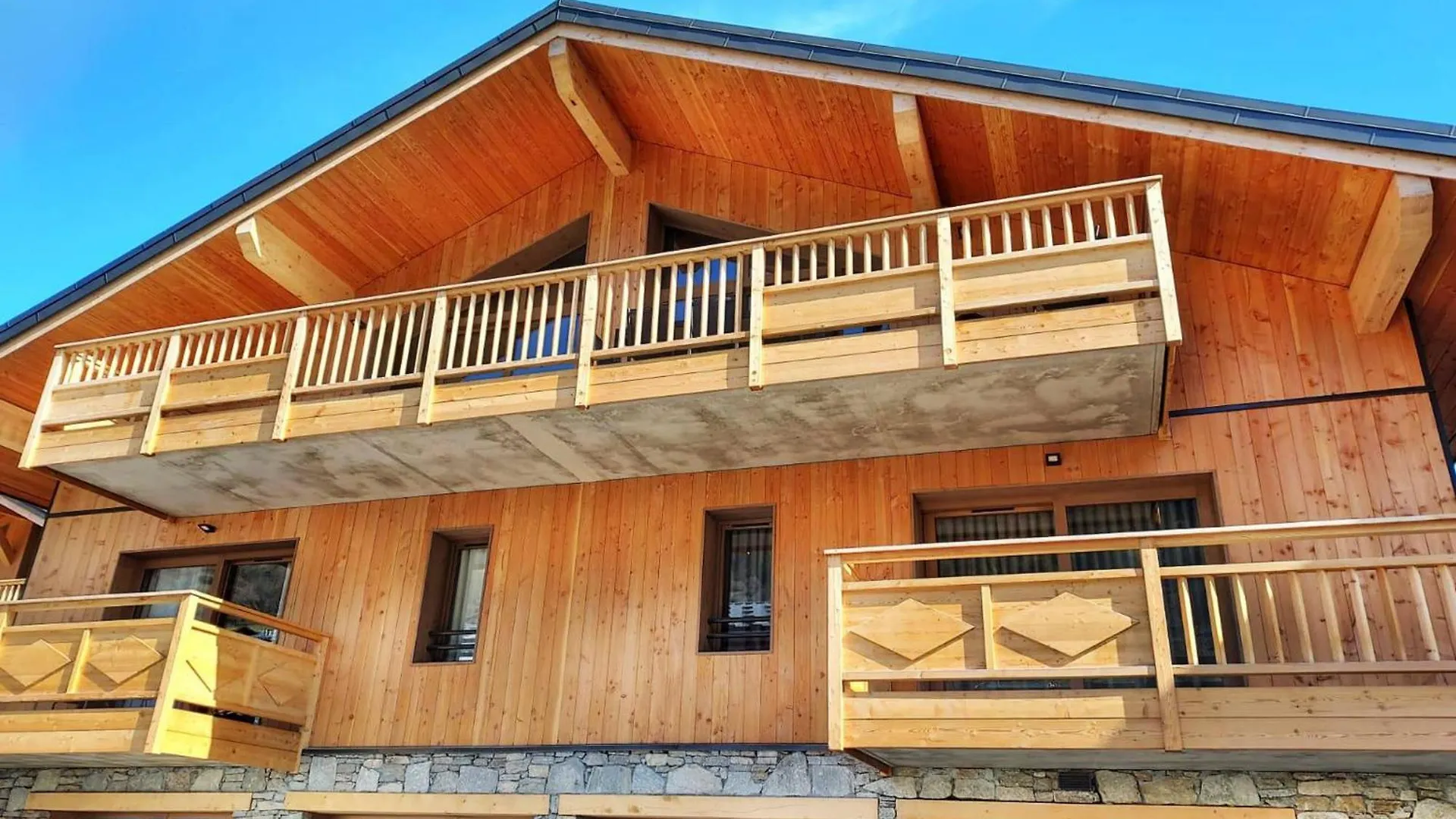 アパート Appartement Neuf Cosy Avec Terrasse, 1 Chambre, Parking, Wifi, Pres Des Pistes - Fr-1-638-10 ラ・プラーニュ